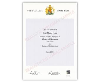 Buy Replacement And Novelty Fake Diplomas | Fake College & University ...